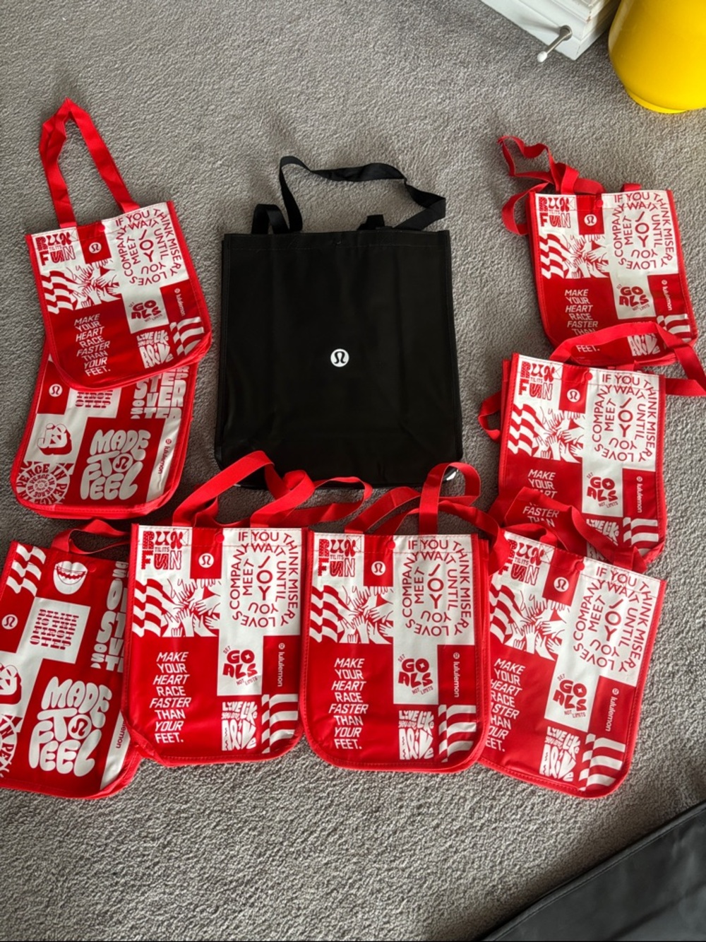 Lululemon Reusable Bags